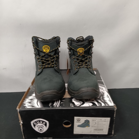 OUXX Work Boots for Men, Steel Toe & Non-Slip Rubber Safety Shoes - Picture 4 of 6